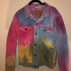 Levi Tie Die Denim Jacket